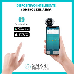 Smart Asthma - S1 - PACK - Smart Peak Flow + Adaptador Bluetooth